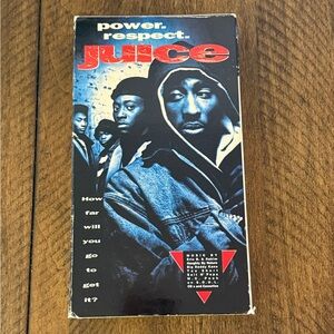 Juice VHS Tape 1992 starring Tupac Shakur + Omar Epps COLLECTORS ITEM